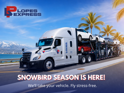 Snowbird Season: What You Already Know (and What You Can’t Forget) to Plan Your Vehicle Transport